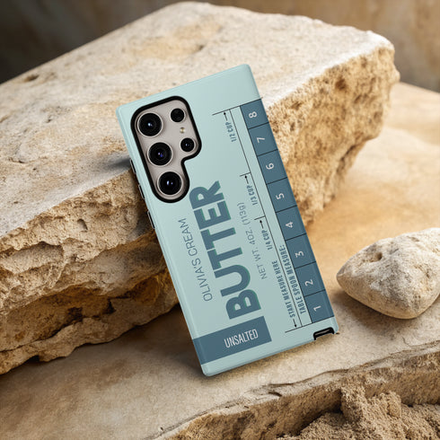 Custom Name Butter Cream Galaxy Case